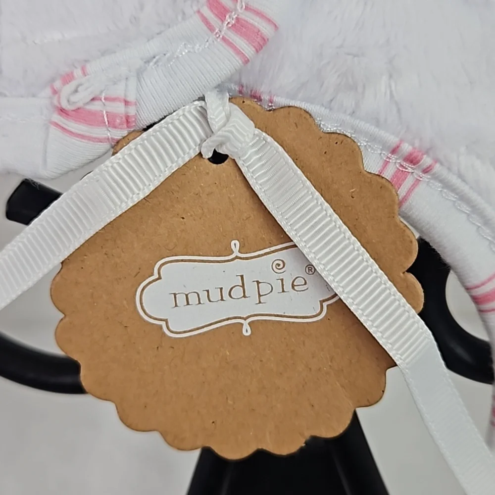Mud Pie NWT White Pink  